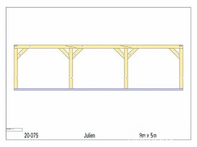 Douglas carport 9x5 - afbeelding 22 van  22