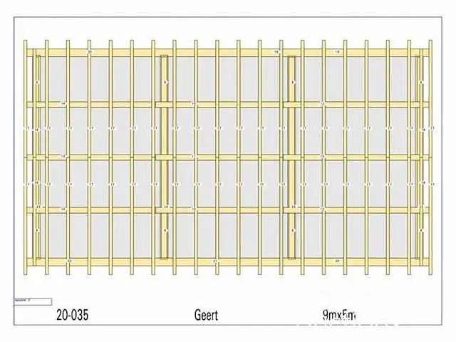 Douglas carport 9x5 - afbeelding 2 van  26