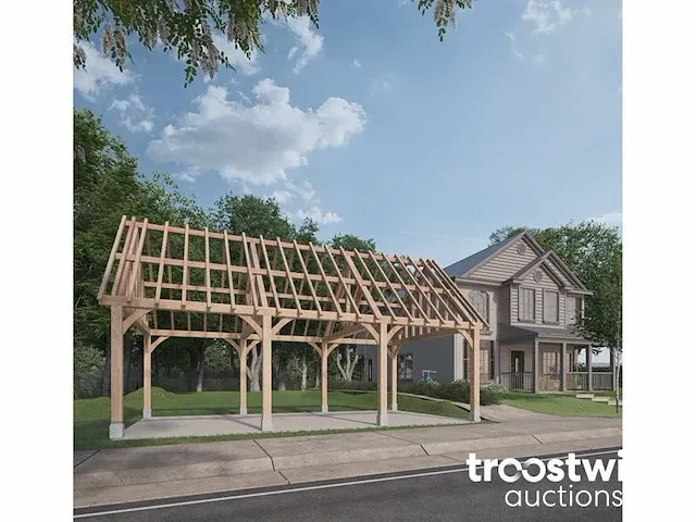 Douglas carport 9x5 - afbeelding 1 van  26