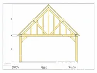 Douglas carport 9x5 - afbeelding 24 van  26