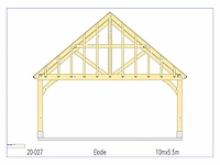 Douglas carport - afbeelding 17 van  18