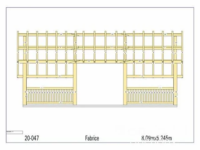 Douglas chalet 8 x 6 met dak en wandbekleding - afbeelding 37 van  37