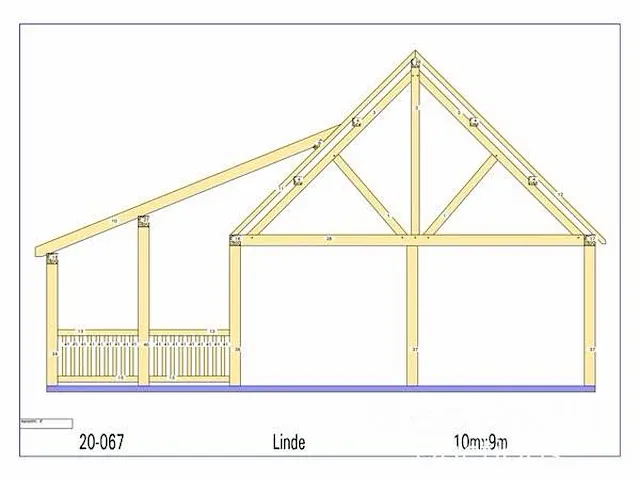 Douglas chalet 9x10 (90 m²) - afbeelding 24 van  27