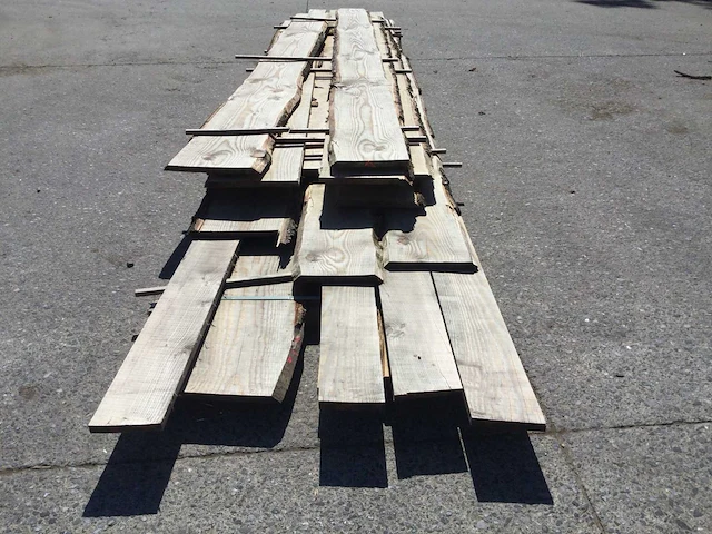 Douglas dakbeschot of verticale beplanking (5x) - afbeelding 1 van  22