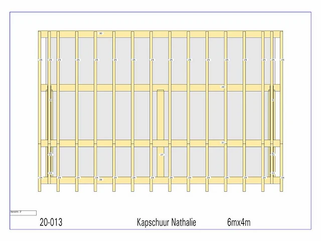 Douglas kap-schuur/poolhouse - afbeelding 3 van  21