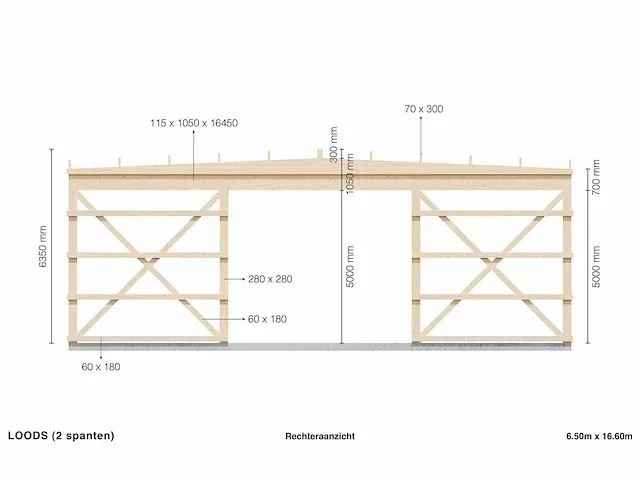 Douglas loods (110 m²) - afbeelding 8 van  15