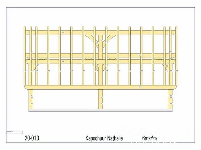 Douglas poolhouse 6,4x4 met dak en wandbekleding - afbeelding 34 van  34
