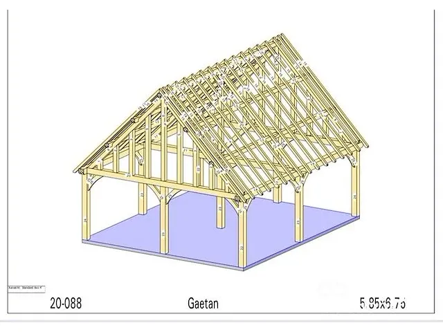 Douglas poolhouse 6,75x5,85 - afbeelding 2 van  21