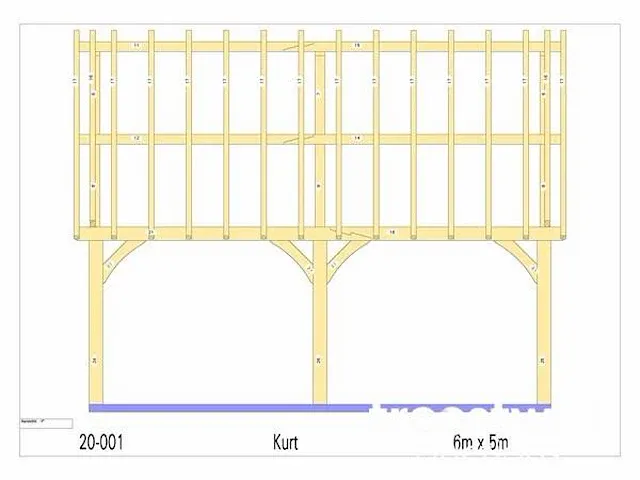Douglas poolhouse 6x5 - afbeelding 23 van  23
