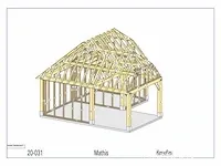 Douglas poolhouse 6x6 met dak en wandbekleding - afbeelding 33 van  38
