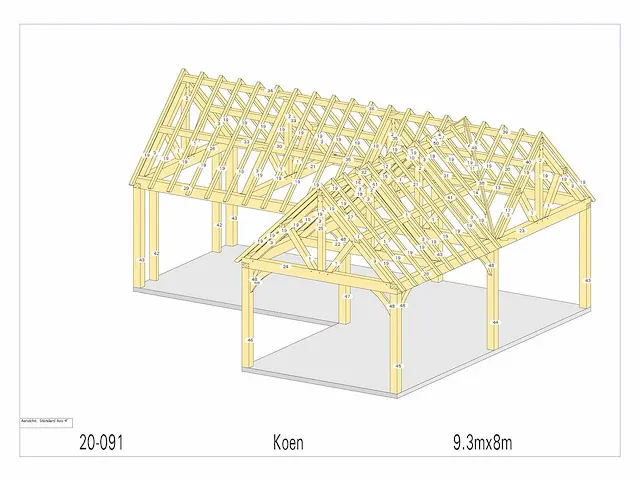 Douglas poolhouse 9,3 x 8m - afbeelding 7 van  11