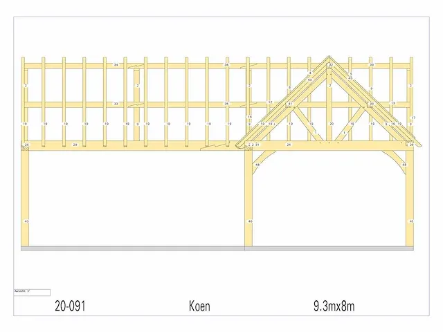 Douglas poolhouse 9,3 x 8m - afbeelding 8 van  11