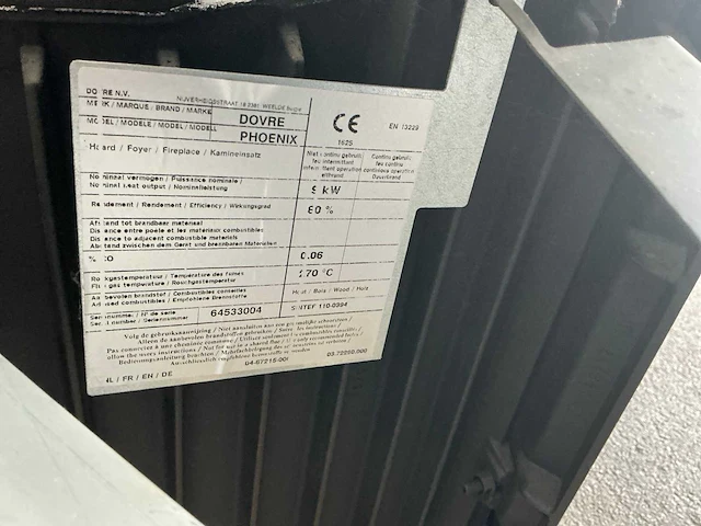 Dovre phoenix inbouwkachel - afbeelding 6 van  6