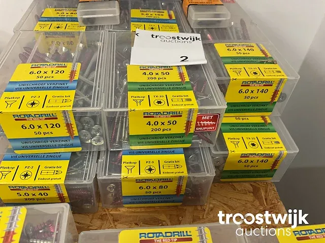 Dozen houtschroeven - afbeelding 3 van  6