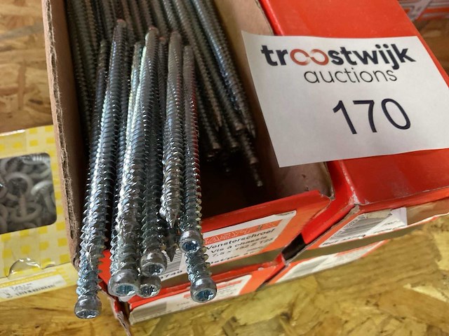 Dozen lange houtschroeven - afbeelding 6 van  6