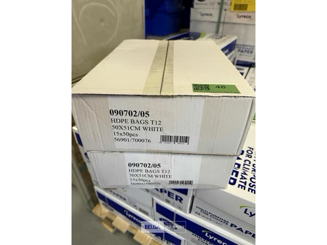 Dozen met hdpe zakken (8x) - afbeelding 1 van  2