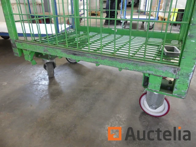 Draadgaas trolley op wielen - afbeelding 4 van  4