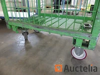 Draadgaas trolley op wielen - afbeelding 4 van  4