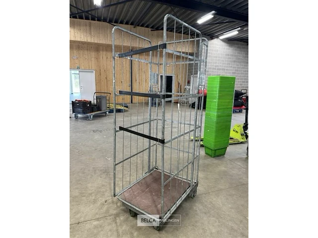 Draadkar ± 65x80x190 - afbeelding 4 van  5