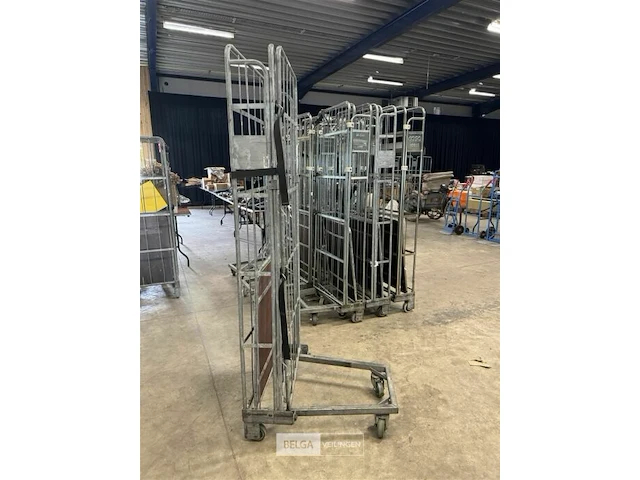 Draadkar ± 65x80x190 - afbeelding 2 van  5