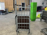Draadkar ± 65x80x190 - afbeelding 1 van  5