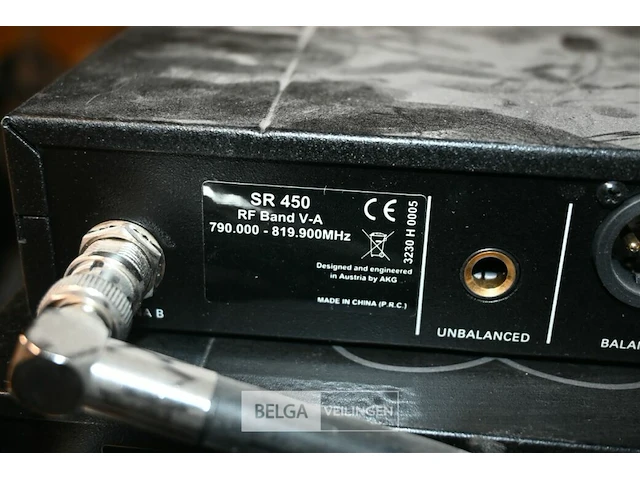 Draadloos microfoonsysteem akg cu 400 - afbeelding 5 van  8