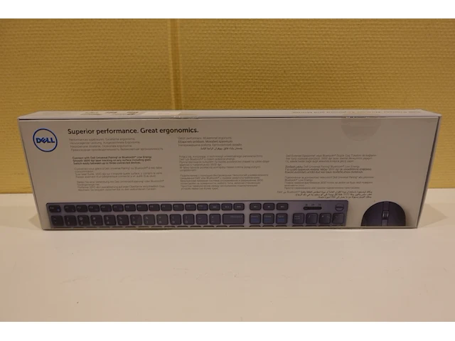 Draadloos toetsenbord & muis km7321w bel azerty, ongebruik in doos - afbeelding 3 van  4
