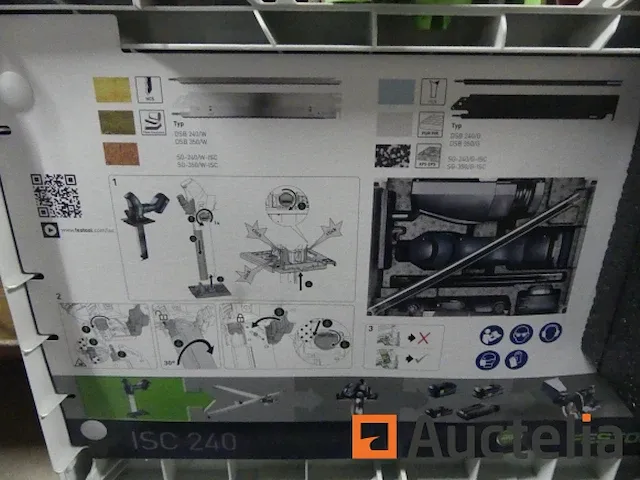 Draadloos zaag voor isolatiematerialen festool isc 240 - afbeelding 8 van  11