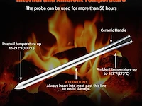 Draadloze draadloze vleesthermometer - afbeelding 4 van  5