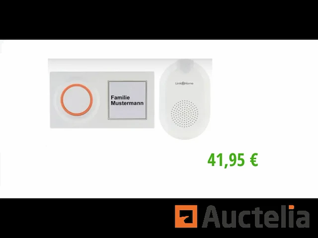 Draadloze gong link2home 0088277012 - afbeelding 1 van  1