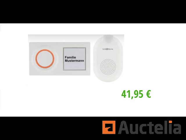 Draadloze gong link2home 0088277012 - afbeelding 1 van  1