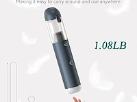 Draadloze handstofzuiger 3in1 blauw - afbeelding 3 van  8