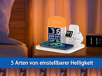 Draadloze oplader, 6-in-1 snel draadloos laadstation - afbeelding 2 van  5