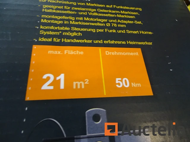 Draadloze zonweringmotor schellenberg 20281 premium 50 nm - afbeelding 5 van  5