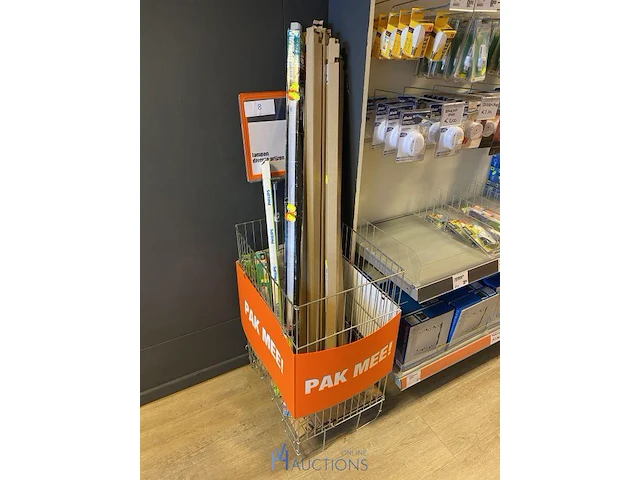 Draadmand, 15 tl lampen - afbeelding 1 van  3