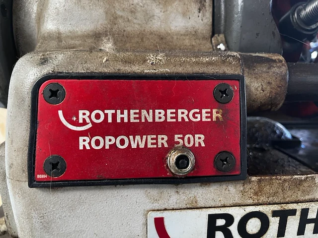 Draadsnijmachine ropower 50r rothenberger - afbeelding 6 van  8