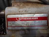Draadsnijmachine rothenberger - afbeelding 6 van  6