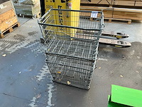 Draadstalen manden (3x) - afbeelding 1 van  3