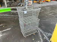 Draadstalen manden (3x) - afbeelding 2 van  3