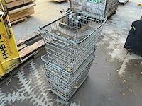 Draadstalen manden (3x) - afbeelding 3 van  3