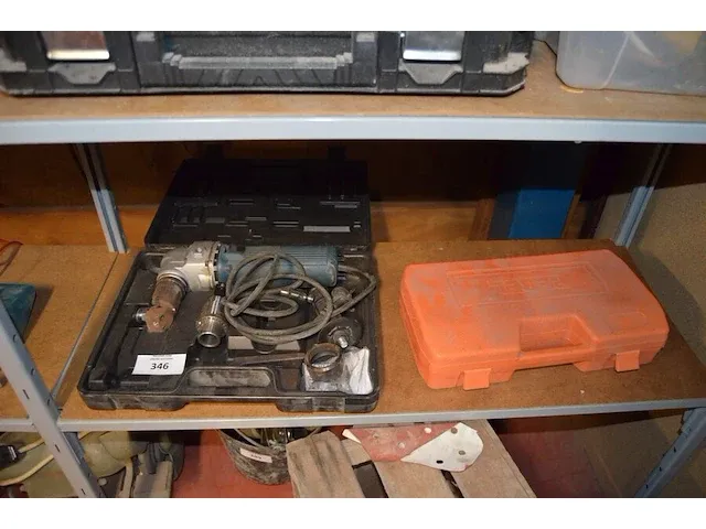 Draadtappenset in koffer perel tools , elektrische knabbelschaar yt-200e 4020 - afbeelding 1 van  8