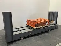 Draagarmstelling enkelzijdig lengte 3350 mm, hoogte 3970 mm, diepte 1000 mm, 4niveaus, occasie - afbeelding 1 van  4