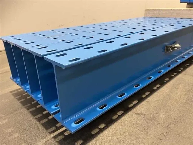 Draagarmstelling enkelzijdig lengte 4000 mm, hoogte 5000 mm, diepte 1250 mm, 4 niveaus, occasie - afbeelding 2 van  5