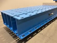 Draagarmstelling enkelzijdig lengte 4000 mm, hoogte 5000 mm, diepte 1250 mm, 4 niveaus, occasie - afbeelding 2 van  5