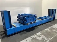 Draagarmstelling enkelzijdig lengte 7500 mm, hoogte 5700 mm ,diepte 1000 mm, 8 niveaus, occasie - afbeelding 1 van  5