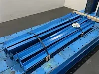 Draagarmstelling enkelzijdig lengte 7500 mm, hoogte 5700 mm ,diepte 1000 mm, 8 niveaus, occasie - afbeelding 2 van  5