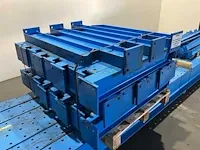 Draagarmstelling enkelzijdig lengte 7500 mm, hoogte 5700 mm ,diepte 1000 mm, 8 niveaus, occasie - afbeelding 4 van  5