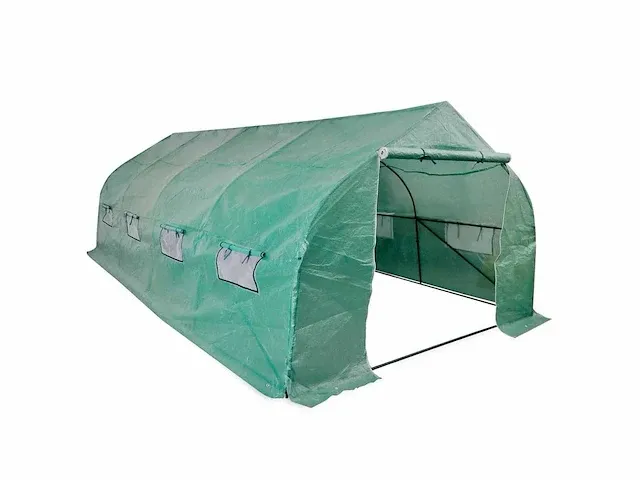 Draagbaar kas stalen frame 18 m² - afbeelding 1 van  4