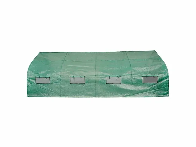 Draagbaar kas stalen frame 18 m² - afbeelding 3 van  4