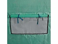 Draagbaar kas stalen frame 18 m² - afbeelding 4 van  4